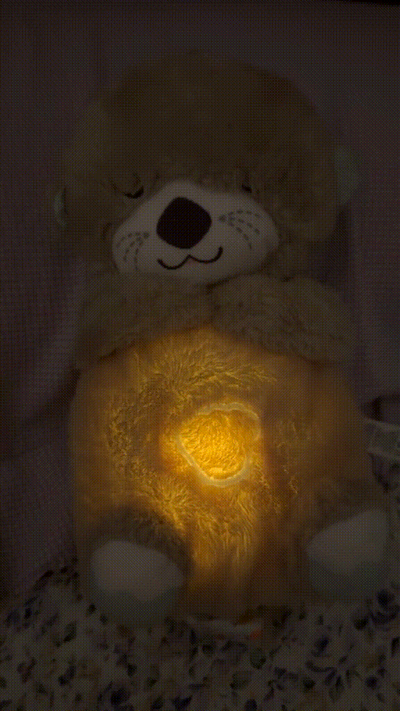 Peluche loutre apaisante – Nuits sereines pour bébé