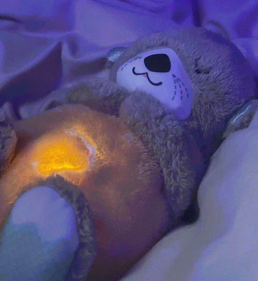 Peluche loutre apaisante – Nuits sereines pour bébé